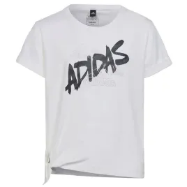 koszulka-adidas-dance-knotted-tee-girls-jr-hr5818-bialy-170-cm