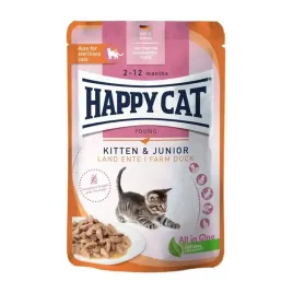happy-cat-kitten-and-junior-farm-duck-mokra-karma-dla-kociat-w-wieku-2-12-mies-kaczka-85g-saszetka