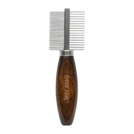 barry-king-grzebien-dwustronny-dla-zwierzat-z-metalowa-nasada-drewno-bukowe-38x126-cm
