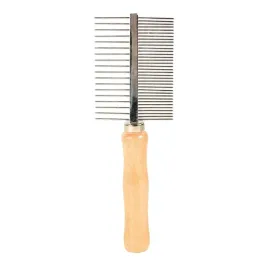trixie-grzebien-dwustronny-srednie-i-szeroko-rozstawione-zeby-17cm