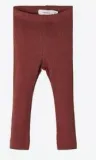 name-it-legginsy-dzieciece-brazowe-basic-68-sxt
