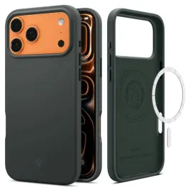 etui-spigen-silicone-fit-magsafe-na-iphone-17-pro-zielone