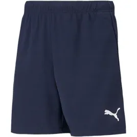 spodenki-dla-dzieci-puma-teamrise-short-jr-granatowe-704943-06-164cm