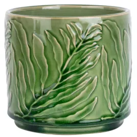 doniczka-ceramiczna-zielona-14cm-oslonka-na-kwiaty-parapet-balkon-ziola