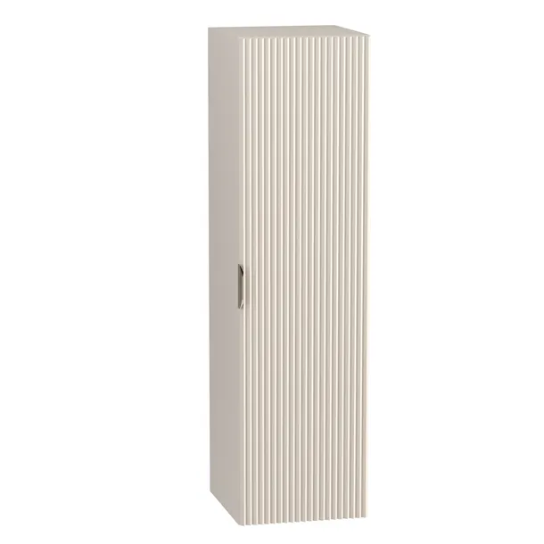 Słupek łazienkowy 120 cm Kaszmir ryflowany front, półki Willy