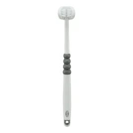 trixie-trojstronna-szczoteczka-do-zebow-dla-psa-kota-bialo-szara-18-cm