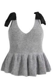 shein-top-dzianinowy-dziewczecy-szary-140-v3v