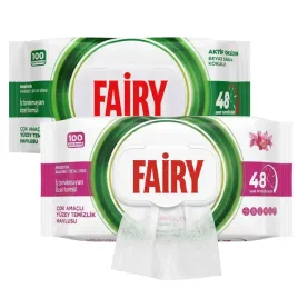 fairy-chusteczki-czyszczace-nawilzane-uniwersalne-lilia-mydlo-2x100-szt