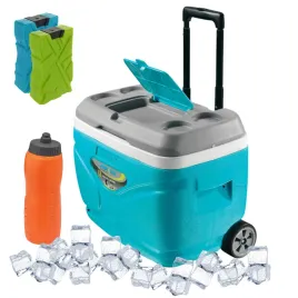 lodowka-turystyczna-kolka-pinnacle-30l-blekitna-2-wklady-330ml-bidon-1l