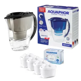 dzbanek-filtrujacy-aquaphor-amethyst-28-l-4-wklady-czarny