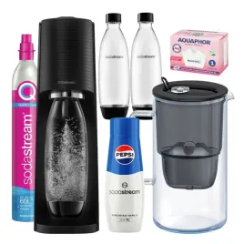 zestaw-saturator-sodastream-terra-pepsi-dzbanek-filtrujacy-aquaphor-glass