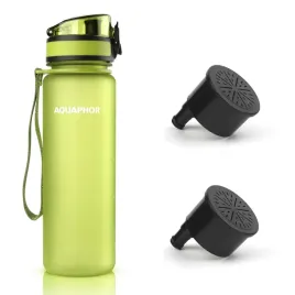aquaphor-city-butelka-filtrujaca-05l-z-2-wkladami-do-wody-pitnej-zielona