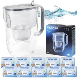 dzbanek-filtrujacy-wode-aquaphor-fresh-32l-szary-z-10-wkladami-maxfor