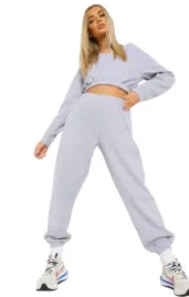boohoo-bluza-szara-damska-krotka-z-rekawami-xl-yhh