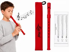 flazolet-z-etui-szkolny-czerwony-tonacja-d-ever-play-si-922-rd