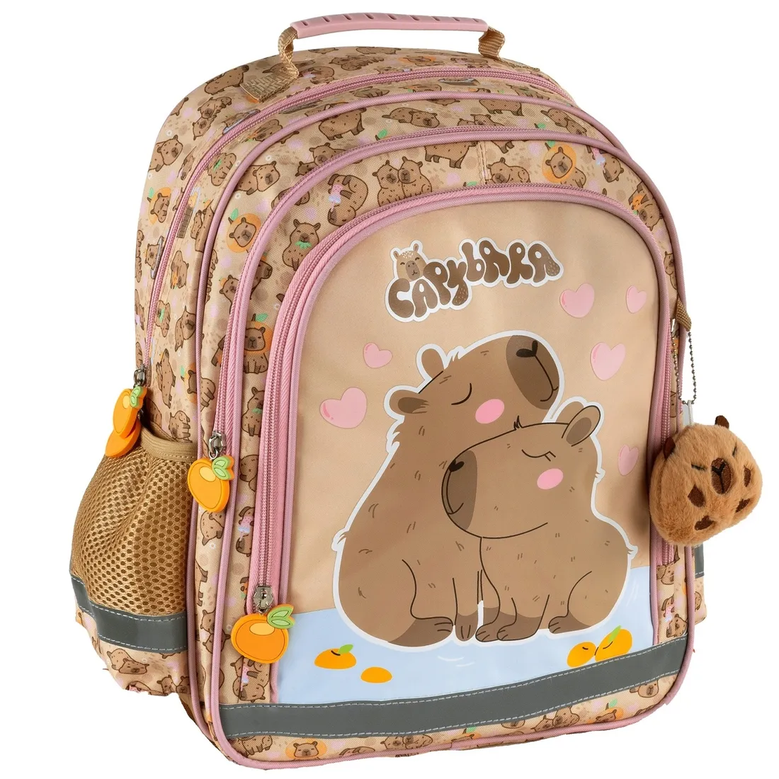 plecak-3-komory-kapibara-capybara-derform-stan-nowy