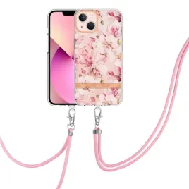 etui-pokrowiec-plecki-na-pasku-smyczy-do-iphone-15-rozowe-kwiaty