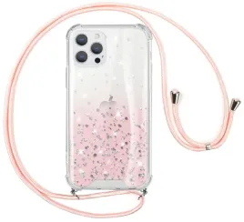 etui-pokrowiec-plecki-na-pasku-smyczy-do-iphone-15-pro-rozowy-brokat-clear