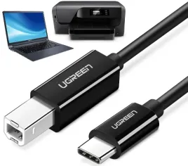kabel-usb-c-do-drukarki-usb-c-ugreen-480mb-s-2m-czarny