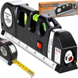 poziomica-laserowa-z-miarka-25cm-laser-krzyzowy-na-prezent-dla-taty-dziadka