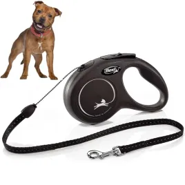 smycz-dla-psa-automatyczna-m-new-classic-flexi-do-20-kg-linka-5m-czarna