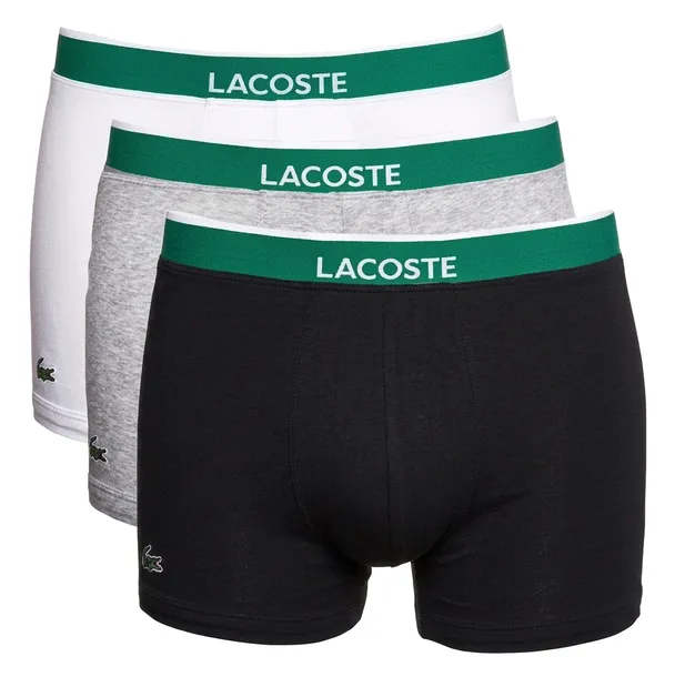 Bokserki męskie Lacoste komplet 3-pak rozmiar XXXL