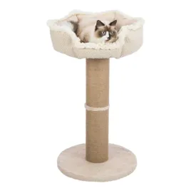 trixie-drapak-slupek-z-legowiskiem-dla-kota-boho-bezowy-50x83cm