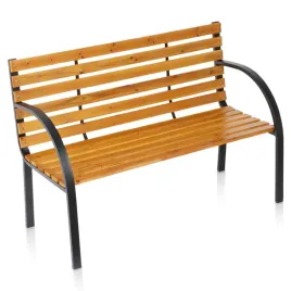 lawka-ogrodowa-drewniana-metalowa-122x51x835cm