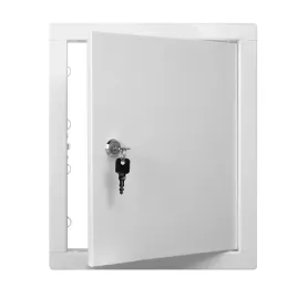 drzwiczki-rewizyjne-metalowe-25x30cm-biale-na-klucz-inspekcyjne-serwisowe