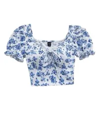 shein-biala-bluzka-w-niebieskie-kwiaty-z-wiazaniem-40-42-1je
