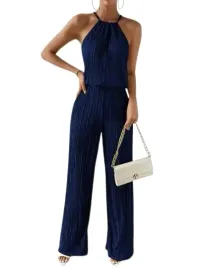 shein-granatowe-damskie-spodnie-plisowane-proste-casual-36-1jj