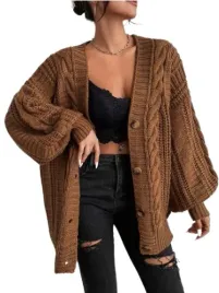 zimowy-shein-sweter-damski-brazowy-rozpinany-casual-dlugi-rekaw-38-1ja