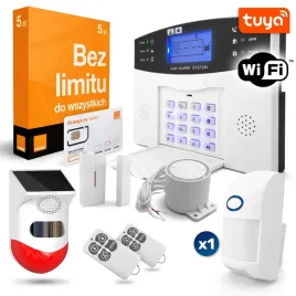 alarm-zestaw-bezprzewodowy-gsm-wifi-tuya-syrena-1x-czujnik-pir-pilot-sim