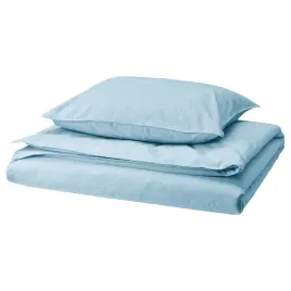 ikea-angslilja-komplet-poscieli-150x200-50x60-cm-niebieskoszary