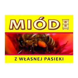 tablica-informacyjna-mala-miod-z-wlasnej-pasieki-wzor-tn08