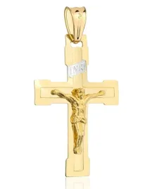 zloty-krzyzyk-meski-pr-585-grawer-gratis