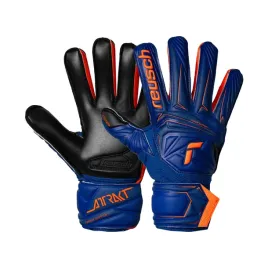 rekawice-bramkarskie-reusch-attrakt-infinity-finger-support-junior-niebiesk