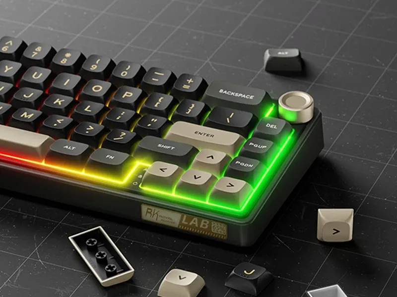 royal-kludge-r65-phantom-gaming-keyboard-chartreuse-switch