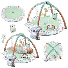 mata-edukacyjna-dla-niemowlat-z-palakami-zawieszki-miekka-koala