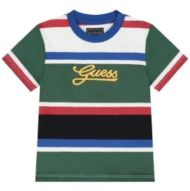 guess-t-shirt-dzieciecy-w-paski-z-haftem-okragly-dekolt-70-76-gnn
