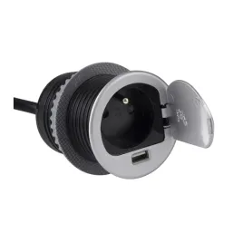single-box-gniazdo-wpuszczane-chowane-w-blat-ladowarka-usb-aluminium