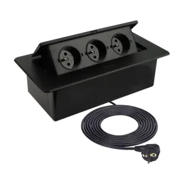 kombi-box-wpuszczane-w-blat-gniazdo-meblowe-przewod-15-m-czarny