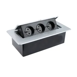 kombi-box-wpuszczane-w-blat-gniazdo-meblowe-przewod-3m-kolor-aluminium