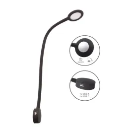 modus-lampa-do-lozka-do-czytania-led-ladowarka-usb-c-czarna