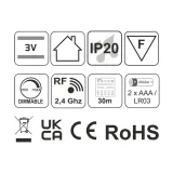 pilot-nascienny-rf-radiowy-panel-4-strefowy-multi-stan-nowy-stan-opakowania-oryginalne