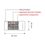 sterownik-sciemniacz-led-level-z-pilotem-rf-stan-opakowania-oryginalne