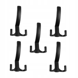 wieszak-meblowy-scienny-zestaw-5-sztuk-haczyk-na-ubrania-czarny-mat