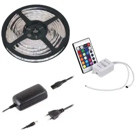 zestaw-tasma-rgb-led-6w-m-12v-dc-sterownik-ir-pilot-zasilacz