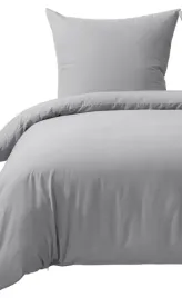 bedsure-komplet-poscieli-135x200cm-80x8cm-szara