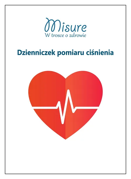 Dzienniczek pomiaru ciśnienia tętniczego Misure